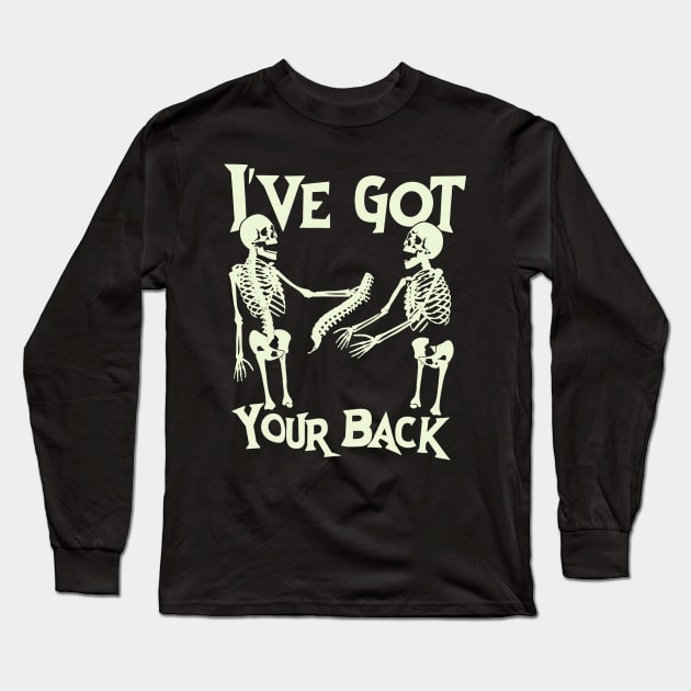 I've Got Your Back Long Sleeve T-Shirt by AbundanceSeed